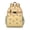 Beige-80, variant on Bee Lovers Students Backpack with Cute Bumble Bee Cartoon, Honeybee Lover Print Design, Yellow Hive Pattern for Students and Students