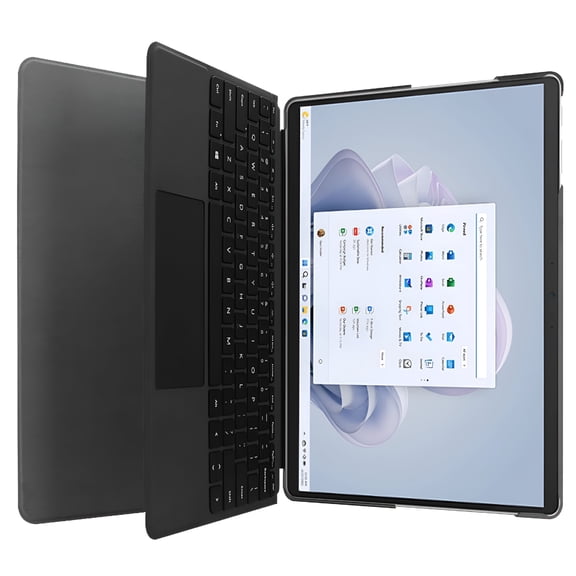GJX Case for 13 Inch Tablet - Business Lightweight Stand Folio Cover Case (Black)