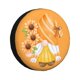 thumbnail image 1 of Fotbe Sunflower Gnomes 2 Funda de Llanta de Repuesto con Estampado, Engrosada, Ajuste Universal para Jeep, Remolque, RV, SUV, Camión-17 inch, 1 of 6