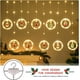 thumbnail image 5 of Cortina de luces LED con cadena de luces para ventanas navideñas con luces de hadas, 5 of 5