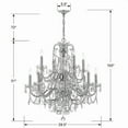 thumbnail image 2 of Crystorama Lighting - 12 Light Chandelier - Chandelier - Imperial - Twelve Light, 2 of 2