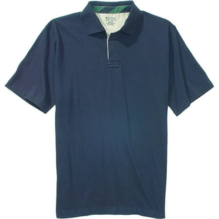 Big Men's Short-Sleeve Solid Polo Shirt