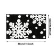 thumbnail image 4 of TIELUTT And Winter Bathroom Mat Soft and Absorbent Fine Fiber Bathroom Carpet TPR Backing Decorative Throw Blanket Teal Throw Blanket Coral Throw Blankets Rugs for Room Mid Modern Throw Blanket, 4 of 4