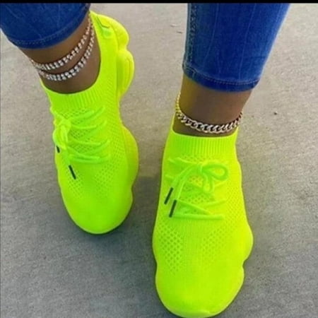 

Breathable Air Mesh Platform Lightweight Running Shoes