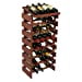 thumbnail image 3 of Wooden Mallet WRD47MO 32 Bottle Dakota Wine Rack with Display Top, 3 of 4