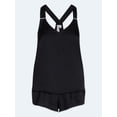 thumbnail image 6 of Joyspun Women’s Stretch Satin Cami and Shorts Pajama Set, Sizes XS to 3X, 6 of 6