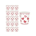 thumbnail image 2 of Nilvkv Romantic Heart Valentine's Day Disposable Tableware Set - Pink 7-inch 9-inch Paper Plates Cups Napkins for Theme Party for Valentines Day, 2 of 6