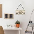 thumbnail image 2 of Letrero De Madera Etiqueta Para Gatos Decoración Rectangular De Madera Colgante Con Eslogan Para Mascotas Decoración, 2 of 6