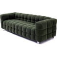 thumbnail image 4 of Couches for Living Room 80 inch,Granular fleece fabric Modern Love Seats Sofa, Upholstered 3-Seater Loveseat w/Armrest for Bedroom, Apartment, Home Office, 4 of 5