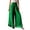 Green, variant on Womens Summer Fashion Essentials Clothing Women's Chiffon Wide Leg Trousers High Elastic Waist Casual Business Trousers Casual Pants for Women