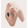thumbnail image 4 of Ventilador portátil blanco, miniventilador recargable por USB, ventilador personal de mano para el hogar, la oficina, viajes al aire libre, 4 of 5