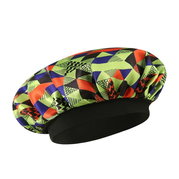 Gorro de dormir para niños, gorro de seda con banda elástica, gorro de dormir para bebé, gorro de satén para el cuidado del cabello, gorro de dormir estampado