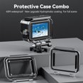 thumbnail image 4 of 11 TELESIN Sports Camera Dive Case Waterproof Housing Diving Protective Case Underwater 40M Replacement for   11/10/9 Action Camera Accessories, 4 of 7