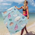 thumbnail image 2 of Toallas De Escamas De Sirena, Decoraciones De Baño, Toalla De Playa Suave Y Transpirable Moyic OD016454-05, 2 of 6