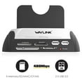 thumbnail image 3 of USB Hard Drive Docking Station, 2.0 to SATA External Hard Drive Enclosure - WL-ST310A, 3 of 5