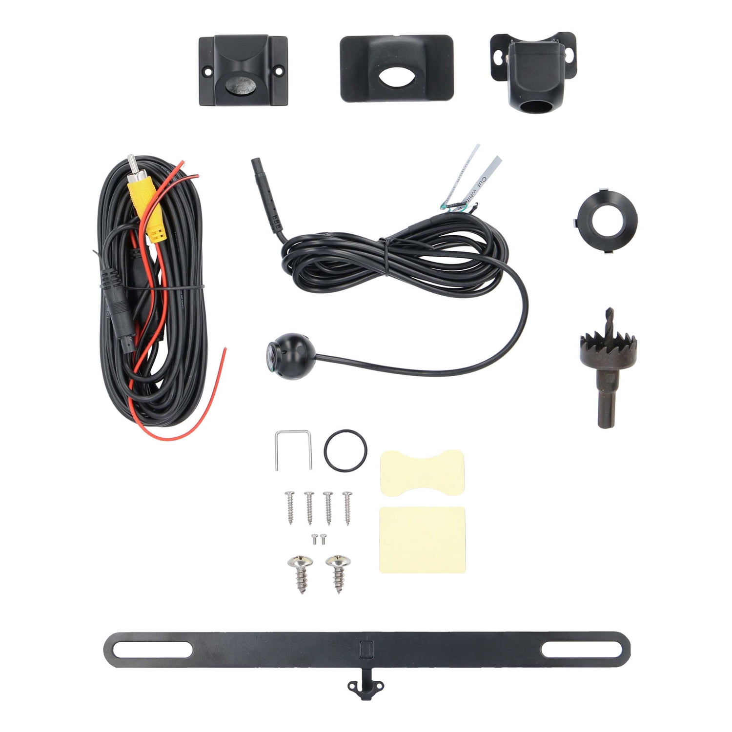 iBEAM Vehicle Safety Systems Wired Universal Multi-Mount Safety and Security Vehicle Camera System with Eyeball Camera and Multiple Mounts TE-5MSC