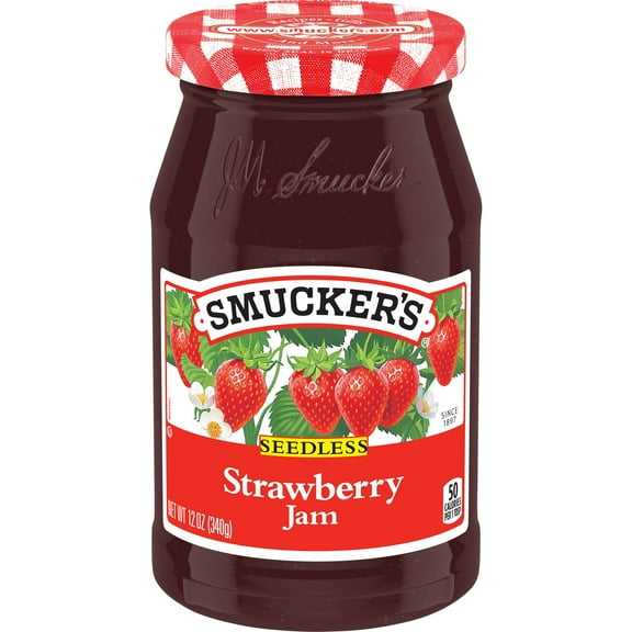 Smucker's Seedless Strawberry Jam, 12 Ounces