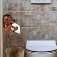 thumbnail image 7 of Rustic Western Rodeo Cowboy-Themed Horse Wall Mount Toilet Paper Holder - Lodge Cabin Style Bathroom Decor for Authentic Western Theme, 7 of 7