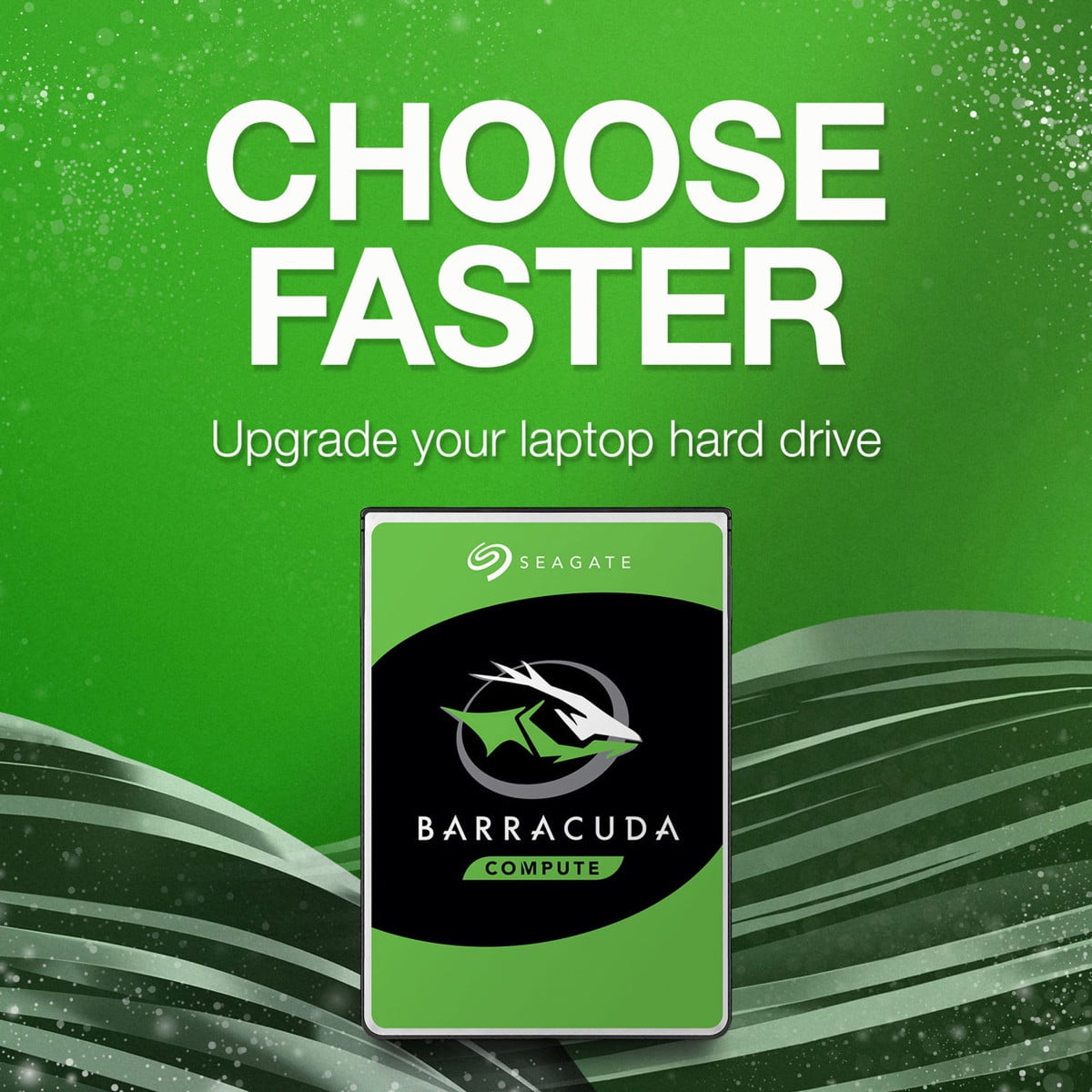 Seagate BarraCuda 500GB 2.5" Internal Laptop Hard Drive, 5400 RPM, SATA 6Gb/s, Up to 140MB/s Data Transfer Rate