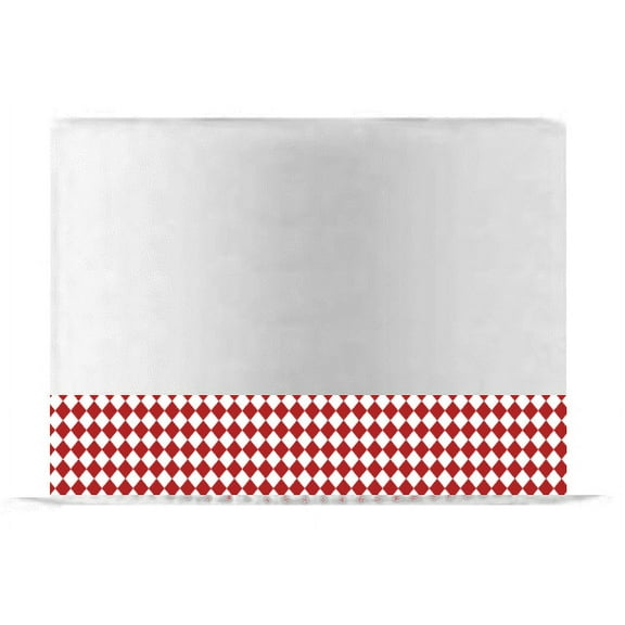 Wine Red Diamond Edible Cake Decoration Ribbon -6 Slim Strips