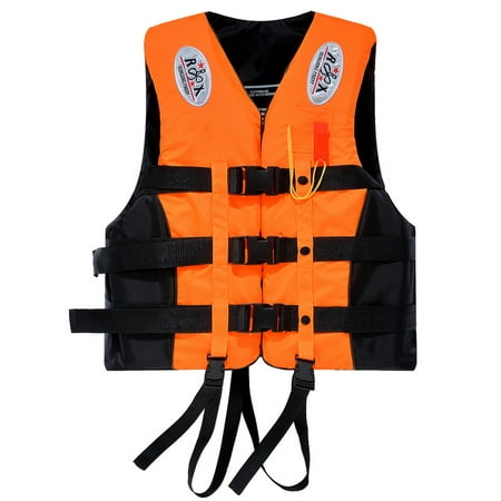 Travel Buoyancy Compensator - Zimtown Portable Adult Universal Waterproof Life Jackets, Buoyancy Aid Summer Swimming Boating Kayak PFD Life Vest + Whistle