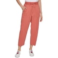thumbnail image 2 of Tommy Hilfiger Women's Cropped Pull On Pants Orange Size XX-Large, 2 of 3