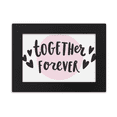 thumbnail image 1 of Together Forever Quote Style Desktop Photo Frame Ornaments Picture Art Painting, 1 of 3