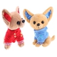 thumbnail image 6 of Shinycome Stuffed Dog for Doll Plush Animal Toys Cartoon Plush Chihuahua Toy Xmas Gift, 6 of 14