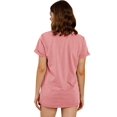 thumbnail image 3 of Dandelion Print Women Summer Plus Size Casual T-Shirt Short Sleeve Graphic Tees, 3 of 5