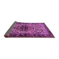 thumbnail image 2 of Ahgly Company Indoor Square Persian Purple Traditional Area Rugs, 4' Square, 2 of 4