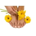 thumbnail image 2 of Pedicured Feet Wall Mural Decal by Wallmonkeys Vinyl Peel and Stick Graphic (24 in W x 18 in H), 2 of 4
