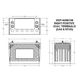 thumbnail image 3 of Odyssey Performance 31M-925 12 Volt Vehicle Battery, Group Size 31M, 850 CCA, 3 of 4