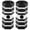 Black, variant on BIMZUC 2pcs Aluminum Alloy Bike Pegs for Mountain Cycling, Hexagonal Rear Axle Foot Pegs (0.4 inches / 1 cm), Red