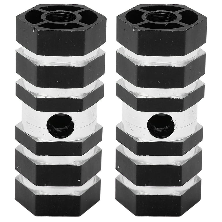 Black bike pegs top