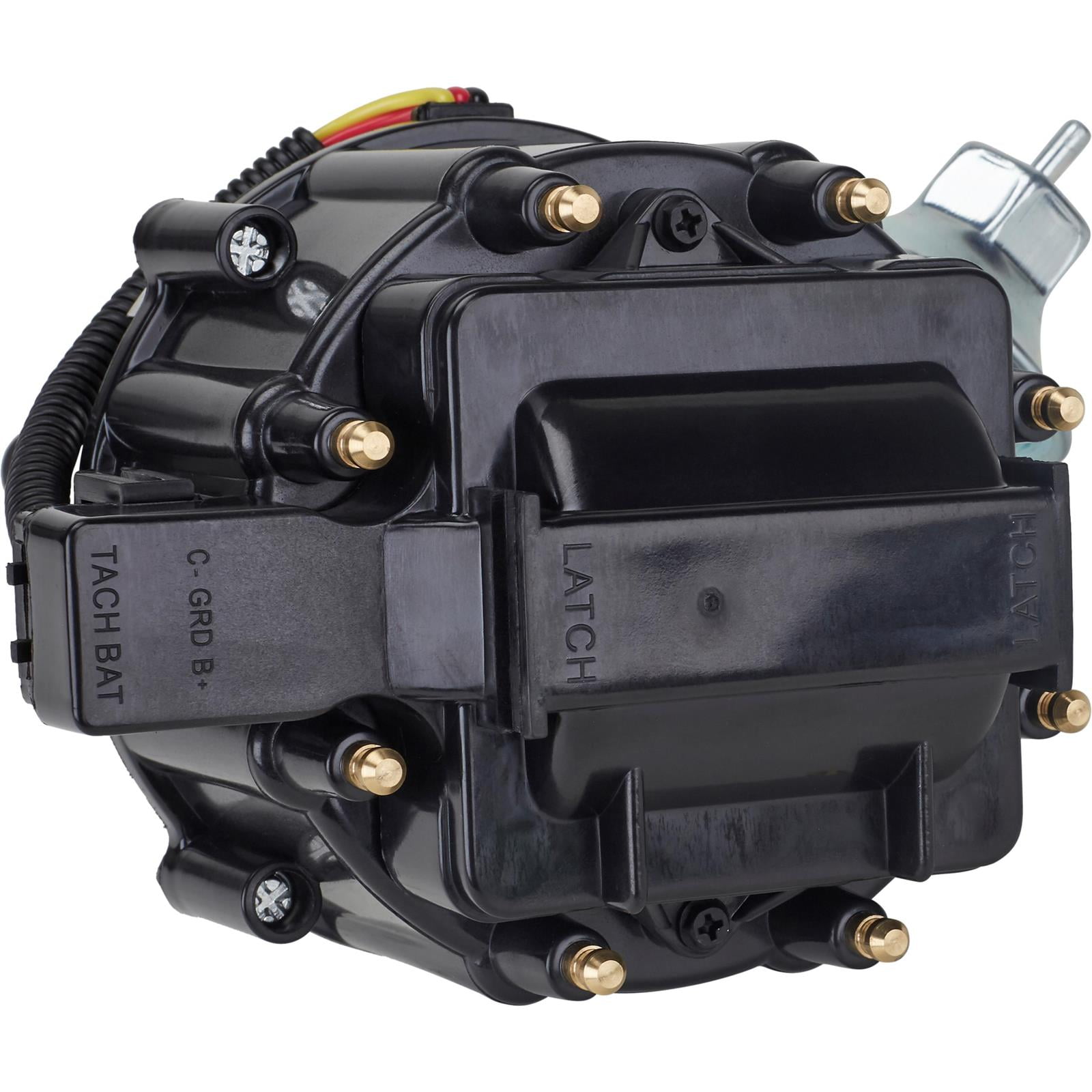 HEI Distributor, Fits Chevy Small Block, Red