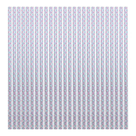 KAKOWELY 100 pajitas de papel decorativas para fiestas.