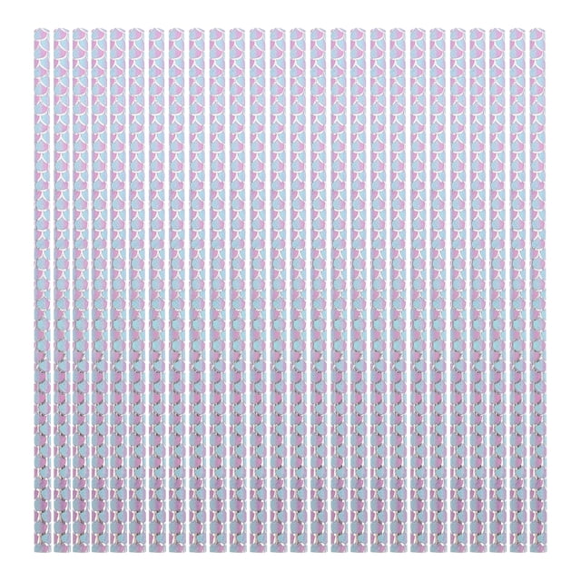 KAKOWELY 100 pajitas de papel decorativas para fiestas.
