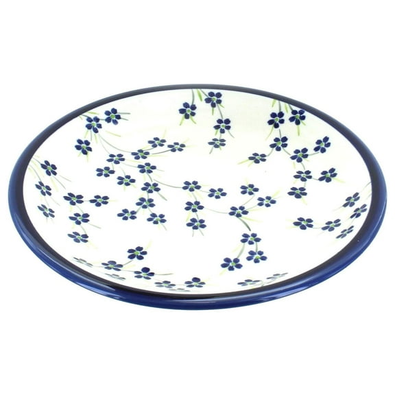 Blue Rose Polish Pottery Willow Small Dinner Plate