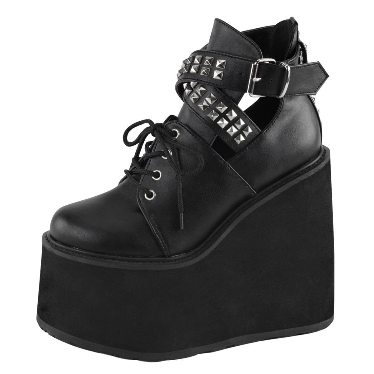 black wedges walmart