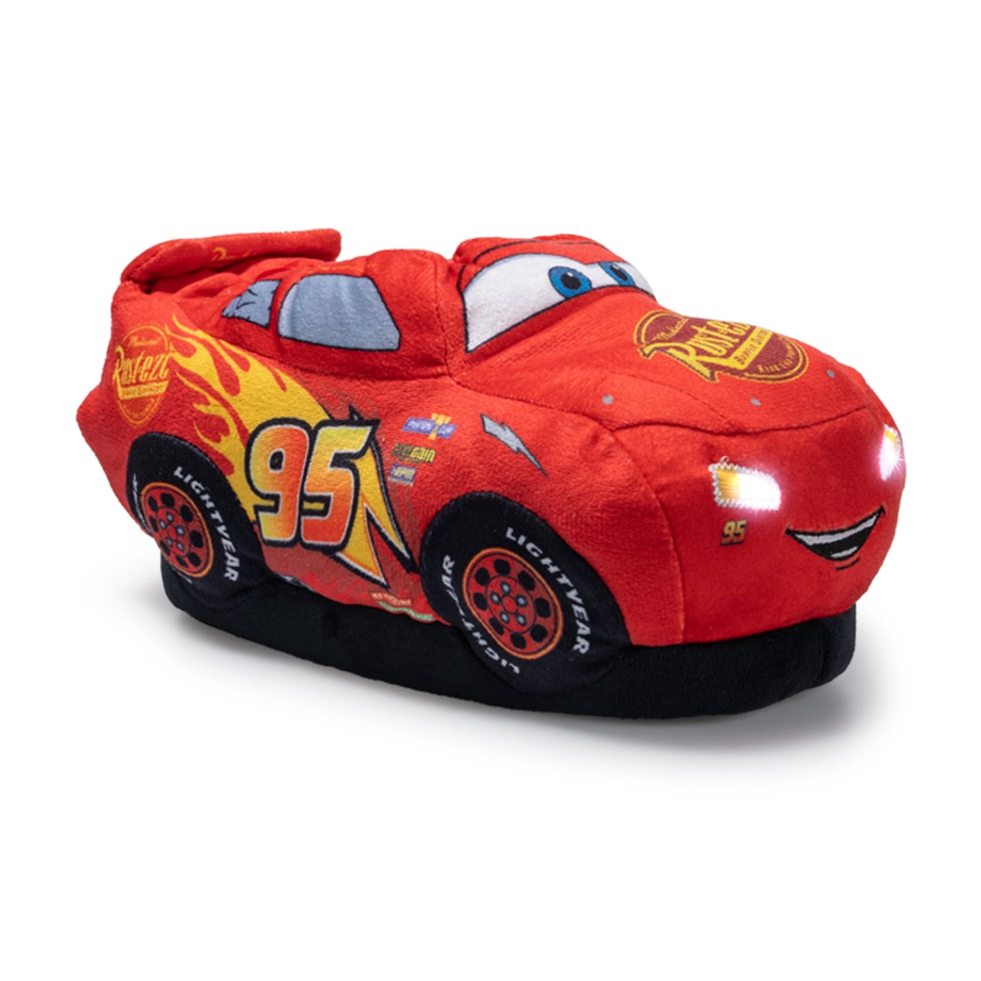 Disney Cars Little & Big Kids Lightning McQueen Slippers