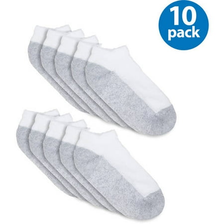 No Show Socks, 10 Pairs (Little Boys & Big Boys)