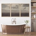 thumbnail image 3 of PixonSign Framed Canvas Print Wall Art Set Storm Cloud Pastoral Country Farmhouse Landscape Nature Wilderness Illustrations Modern Art Decorative Rustic Relax Colorful for Bedroom - 24"x36"x3 Natural, 3 of 5