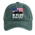 thumbnail image 5 of Retro 9 11 Never Forget Commemorative Hat  2001-2026 25th Anniversary Baseball Cap, 5 of 7