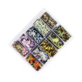 thumbnail image 1 of Bienvenido Nail Art Sticker Calcomanía Transferencia de lámina de uñas 10 rollos de pegatinas para uñas Juego de transferencia de calcomanías para decoración de uñas DIY, 1 of 5