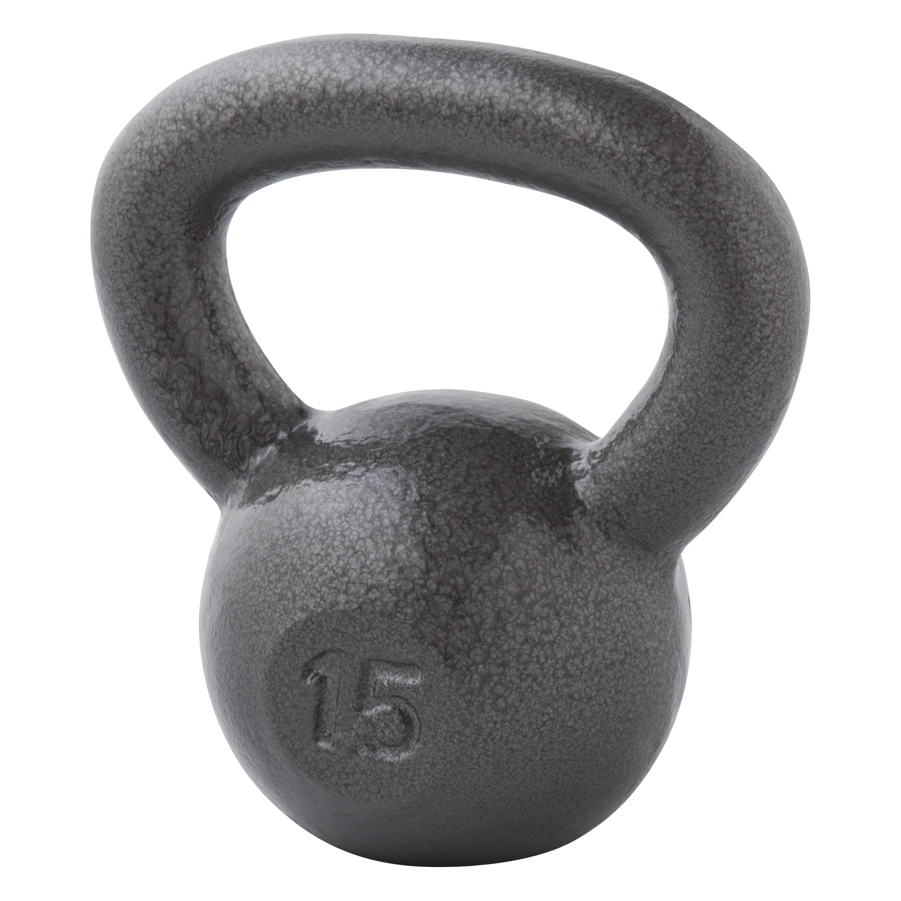 Weider 25 Pound Kettle Bell Workout Dumbbell Weights Cast Iron 