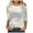 White womens top dressy casual, variant on Wycnly Womens Tops Dressy Casual Loose Fit Comfy Lightweight Ladies Cute Pullover Tees Shirts Summer 3/4 Sleeve Crewneck Tops Marbled Print Blouse White l