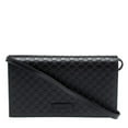 thumbnail image 4 of Gucci Womens GG Logo Black Wallet Crossbody Handbag 466507, 4 of 11