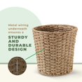 thumbnail image 4 of Waste Baskets 84ECO, paquete de 2 unidades, hierba marina para baño (2,5 L), 4 of 6