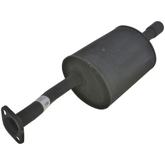 Rear Muffler - Compatible with 2006 - 2007 Honda Civic EX Coupe 1.8L 4-Cylinder