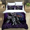 thumbnail image 3 of Juegos de ropa de cama de película de terror B-Beetlejuice, suministros exquisitos, juego de edredón, juego de cama, juego de cama, regalo de cumpleaños de lujo, 3 of 5